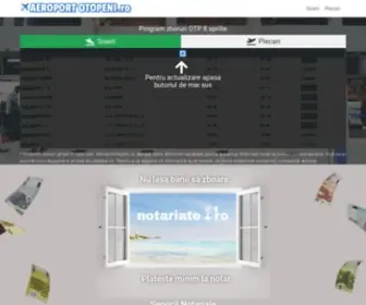 Aeroportotopeni.ro(Usa ta catre lume) Screenshot