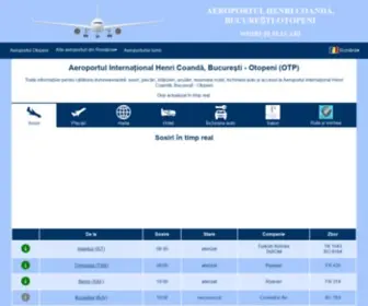 Aeroportul-Otopeni.info(Otopeni (OTP)) Screenshot