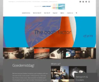 Aeroprint.nl(Drukkerij Aeroprint) Screenshot