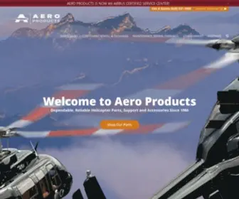 Aeroproducts.com(Aero Products) Screenshot