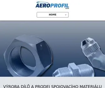 Aeroprofil.com(Výroba komponentů pro ULL a letecký průmysl) Screenshot