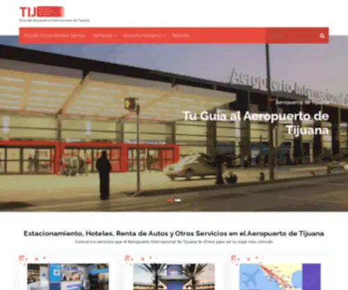 Aeropuertodetijuana.com(Tijuana Airport (TIJ)) Screenshot