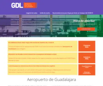 Aeropuertoguadalajara.com(Guadalajara Airport (GDL)) Screenshot