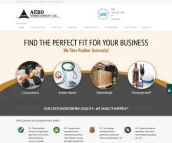 Aerorubber.com(Aero Rubber) Screenshot