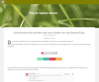 Aeroseo.com(Blog de l'agence Aeroseo) Screenshot