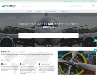 Aeroshop.com(Aero Shop) Screenshot