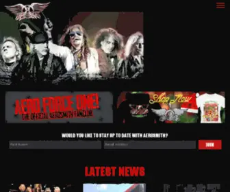 Aerosmith.net(Aerosmith) Screenshot