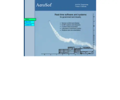 Aerosof.com(Aerosof engineering) Screenshot