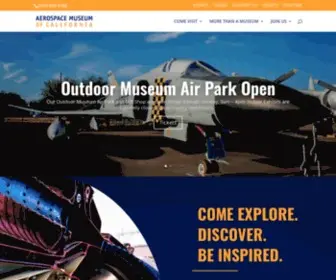 Aerospaceca.org(Aerospace Museum of California) Screenshot