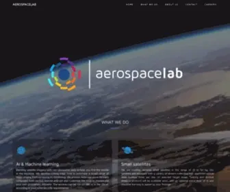 Aerospacelab.be(Aerospacelab) Screenshot