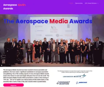 Aerospacemediadinner.com(Home) Screenshot