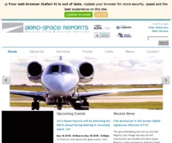 Aerospacereports.com(Aerospace Reports) Screenshot