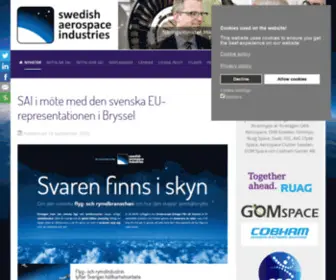 Aerospace.se(Startsidan) Screenshot