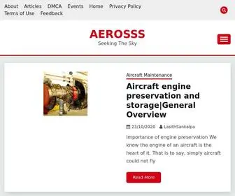 Aerosss.com(Seeking The Sky) Screenshot