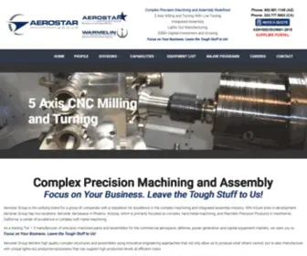 Aerostargroup.com(Aerostar Group) Screenshot