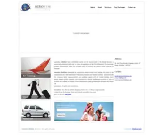 Aerostarholidays.com(Aerostar Holidays) Screenshot