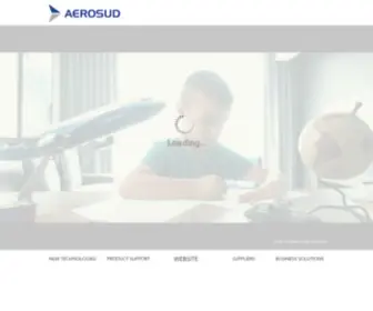 Aerosud.co.za(Aerospace) Screenshot