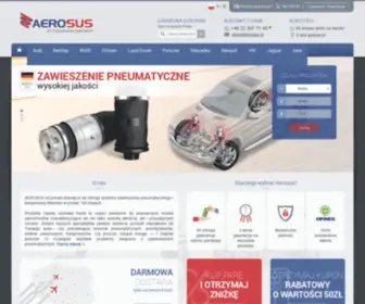 Aerosus.pl(Zawieszenie pneumatyczne) Screenshot