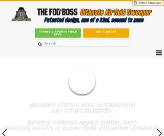 Aerosweep.com(Most Effective Foreign Object Debris FOD Sweeper) Screenshot