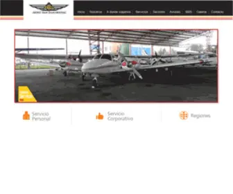 Aerotaxiguaymaral.com(Inicio) Screenshot