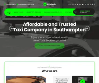 Aerotaxis-Southampton.co.uk(Southampton Taxis) Screenshot