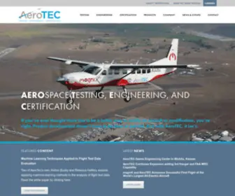 Aerotec.com(Home) Screenshot