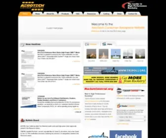 Aerotech-Rocketry.com(AeroTech) Screenshot