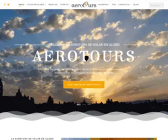 Aerotours.com(Vuelos en Globo Segovia Madrid Aerotours) Screenshot