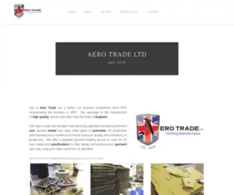 Aerotradeltd.com(Aero trade) Screenshot