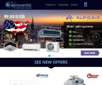 Aeroventic.com(Aeroventic) Screenshot