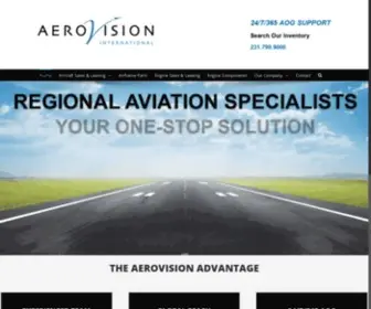 Aerovi.com(AeroVision International) Screenshot