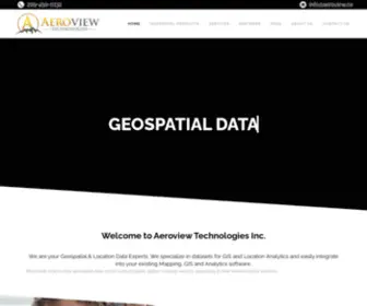 Aeroview.ca(Geospatial Data) Screenshot
