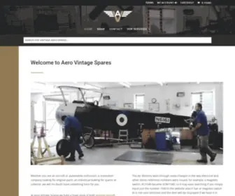 Aerovintagespares.com(Aerovintagespares) Screenshot