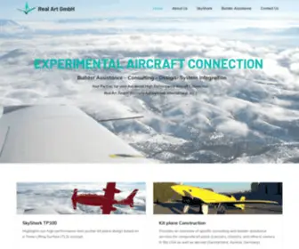 Aerovisions.com(High performance experimental aircraft connection) Screenshot