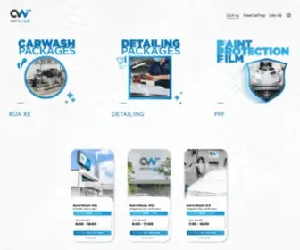 Aerowash.vn(Aerowash) Screenshot