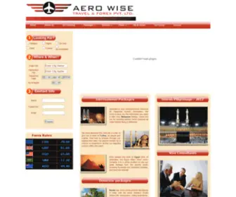 Aerowise.in(Aero Wise) Screenshot