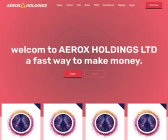 Aerox-Holdings.com(Aerox Holdings) Screenshot