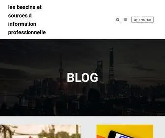 Aeroxteam.fr(Les besoins et sources d information professionnelle) Screenshot