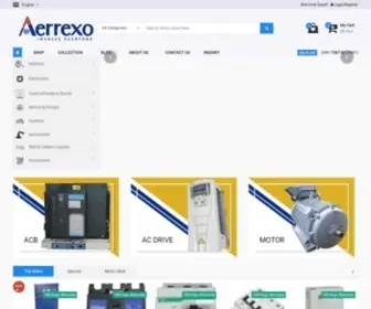 Aerrexo.com(Industrial Equipment Online) Screenshot