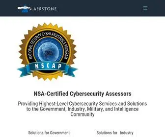 Aerstone.com(Aerstone Cybersecurity) Screenshot