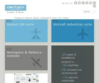 Aertecsolutions.com(AERTEC Solutions) Screenshot