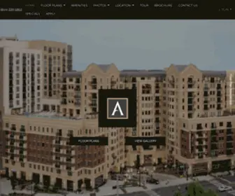 Aertsonmidtown.com(Midtown Nashville Apartments) Screenshot