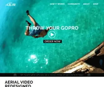 Aervideo.com(The only GoPro accessory) Screenshot