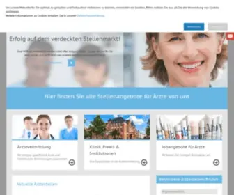 Aerzte-Vermittlung.com(Aerzte Vermittlung) Screenshot