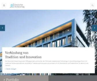 Aerzteverlag.de(Deutscher Ärzteverlag) Screenshot