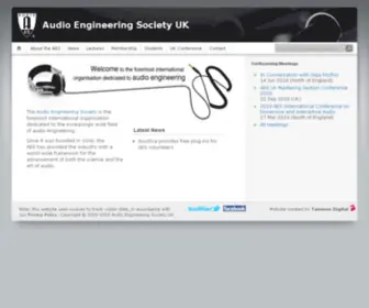 Aes-UK.org(British Section) Screenshot