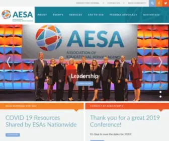 Aesa.us(Association of Educational Service Agencies) Screenshot