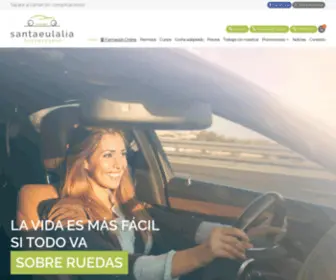 Aesantaeulalia.com(Autoescuela Santa Eulalia en Santiago de Compostela) Screenshot