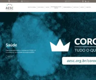 Aesc.org.br(Educação e Saúde) Screenshot