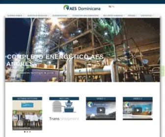 Aesdominicana.com(AES Dominicana) Screenshot